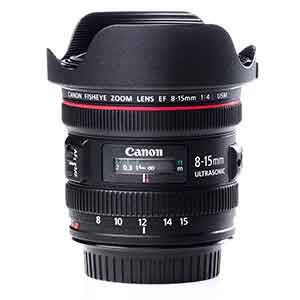 Canon EF 8-15mm f4 L Fisheye